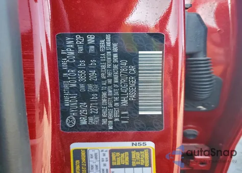 2024 Hyundai Elantra Se from USA, damaged, VIN KMHLL4DG7RU778140